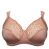 Plaisir Sofia Full Cup Bra Ancient Rose-thumb Underwired, non padded, stretch lace full cup bra 80-110 D-I 1125-ANR