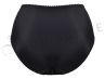 Plaisir Sofia Midi Briefs Black-thumb Normal high waist brief with lace at front. 42-54 144-BLK