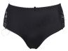 Plaisir Sofia Brazilian Black-thumb Brazilian brief with wide waist band 42-54 447-11-1/BLK