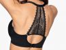 Gaia Lingerie Soft Touch Spacer Bra Black-thumb T-shirt bra with smooth, seamfree cups and convertible straps 65-90, D-J BM-6-BS-14-CZA-SP2