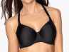 Gaia Lingerie Soft Touch Spacer Bra Black-thumb T-shirt bra with smooth, seamfree cups and convertible straps 65-90, D-J BM-6-BS-14-CZA-SP2