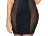 Bella Misteria Soft Touch Slip Dress Black-thumb Cupless slip dress with soft shaping S/36 - 3XL/46 BM-6-HA-10-CZA