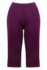 Curvy Kate Softease Cropped Pyjama Pant Fig-thumb Wide legged, cropped pyjama and lounge pants. S-XL CN-054-328-FIG