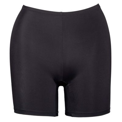 Plaisir Solid Swim Boxer Short Black  40-56 T0021-1