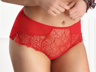 Nessa Sonata Hipster Briefs Red  S-5XL SON-N03-RED