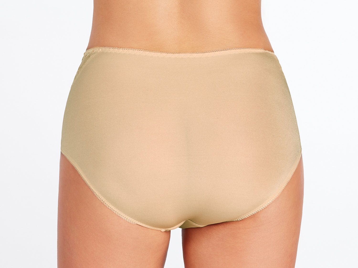 Nessa Sonata High Waist Briefs Beige