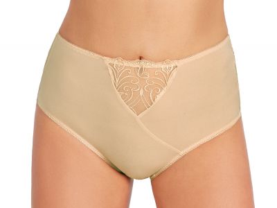 Nessa Sonata High Waist Briefs Beige  S-5XL SON-N02-BEZ