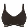 Freya Active Sonic Moulded Sports Bra - Storm Black-thumb Underwired spacer foam padded sports bra with convertible straps 65-90, D-K AA4892-STM
