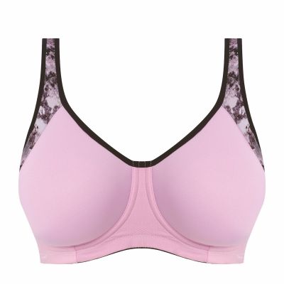 Freya Active Sonic UW Moulded Sports Bra Haze Underwired spacer foam sports bra with convertible straps. 65-90, D-K AC4892-HZE