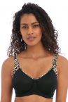 Freya Active Sonic UW Moulded Sports Bra Pure Black Leopard-thumb Underwired spacer foam padded sports bra with convertible straps 65-90, D-K AC4892-PUK