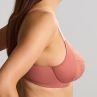 Sculptresse by Panache Sophia UW Stretch Lace Plunge Bra - Sienna Rose-thumb Underwired, non-padded stretch lace plunge bra. 75-105, E-M 11196-SIE