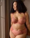 Sculptresse by Panache Sophia Deep Brief - Sienna Rose-thumb Stretch lace briefs to match your Sophia bra. M/38 - 5XL/50 11192-SIE