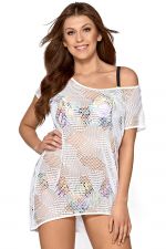 Spirea Lace Tunic White