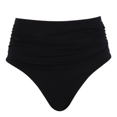 Panache Swimwear Spirit High Waist Brazilian Bikini Black  34-46 SW1765A-BLK