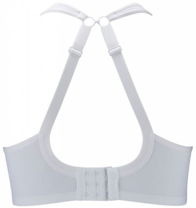 Panache Sport Panache Sports Bra White Underwired, padded sports bra 60-90, D-J 5021