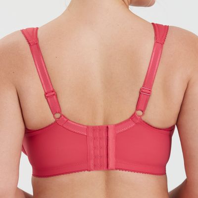 Miss Mary Stay Fresh T-shirt Bra Coral Underwired, moulded t-shirt bra with wide padded straps. 70-105 D-G MM-2034-82