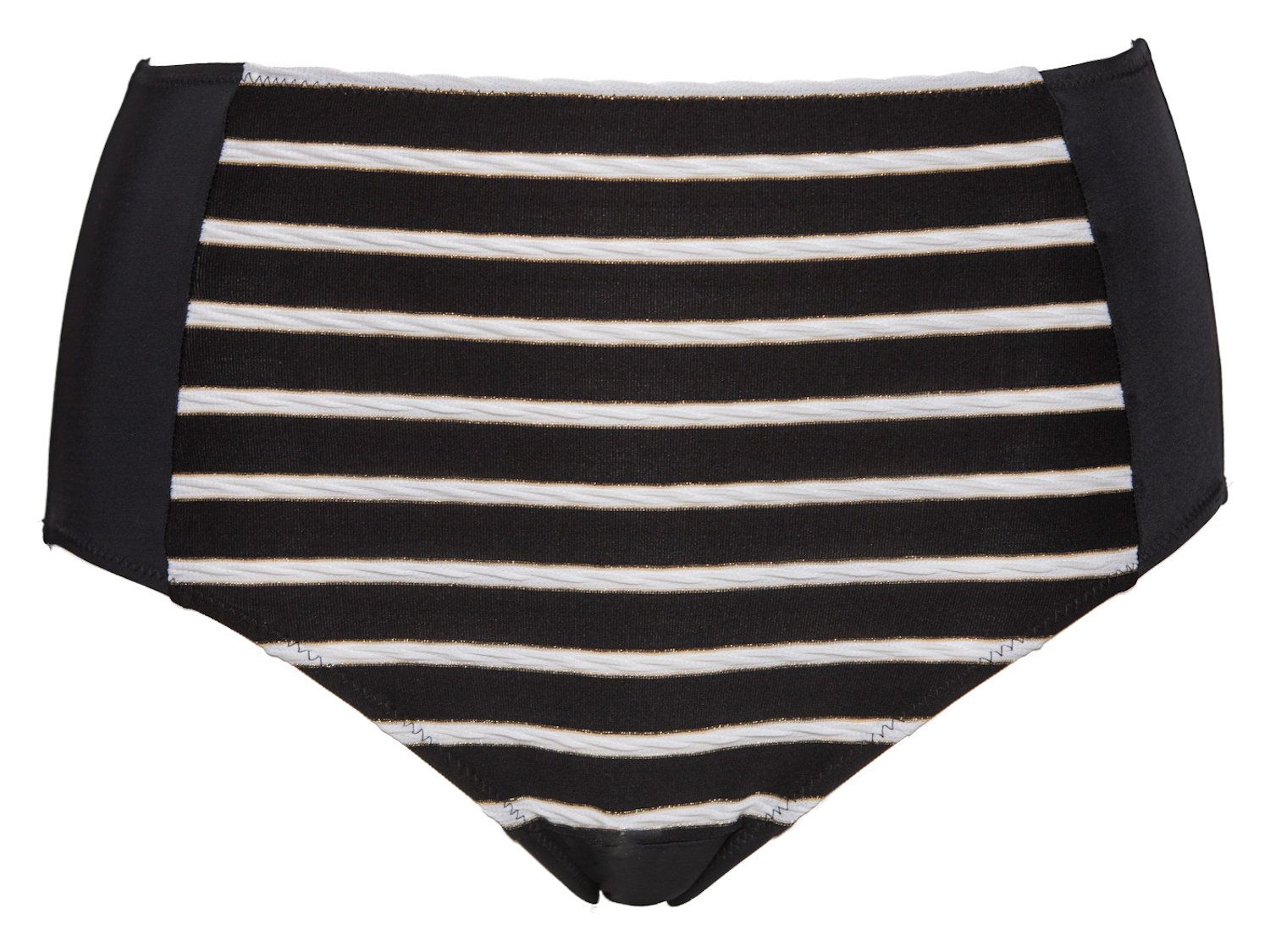 Ithaca beroerte raket Plaisir Stripes Maxi Bikini Brief Monochrome | Lumingerie bras and  underwear for big busts