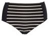 Stripes Maxi Bikini Brief Monochrome