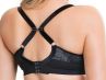 Cake Maternity  Sugar Candy Lux Seamless Nursing Bra Black-thumb Wirefree, seamless nursing bra XS-XXL (60-90, F-K) 27-8006-06