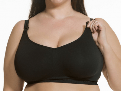 Cake Maternity  Popping Sugar Candy Seamless Soft Nursing Black Wirefree, seamless soft nursing bra XS-4XL (60-100, F-K) 27-8005-06/Black