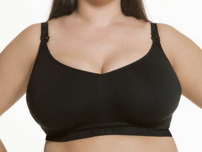 Cake Maternity  Popping Sugar Candy Seamless Soft Nursing Black Wirefree, seamless soft nursing bra XS-4XL (60-100, F-K) 27-8005-06/Black