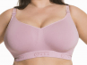 Cake Maternity  Popping Sugar Candy Seamless Soft Nursing Pink-thumb Wirefree, seamless soft nursing bra XS-XXL (60-90, F-K) 27-8005-45/Pink