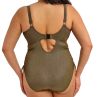 Elomi Sunset Shimmer Non-Wired Adj. Side Swimsuit - Gold Rush-thumb Non-wired bra zised swimsuit. 75-95 G/H - K/L ES803243-GOR