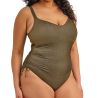 Elomi Sunset Shimmer Non-Wired Adj. Side Swimsuit - Gold Rush-thumb Non-wired bra zised swimsuit. 75-95 G/H - K/L ES803243-GOR