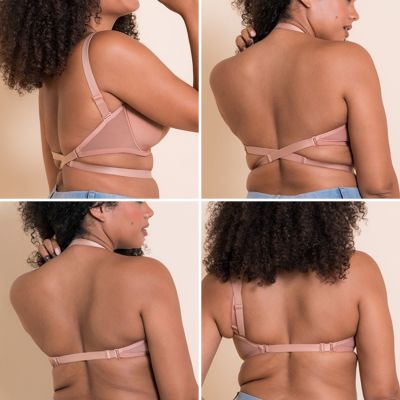 Curvy Kate Superhero Padded Multiway Plunge Bra Latte Underwired, padded, multiway plunge bra. 70-90, D-M CK-088108-LAE
