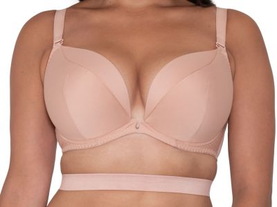 Curvy Kate SuperPlunge Padded Multiway Bra Latte Underwired, padded, multiway plunge bra 60-90, D-L CK-022107-LAE