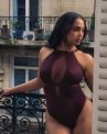 Scantilly by Curvy Kate Swerve NW Mesh Body - Mulberry Purple-thumb Nonwired mesh body with adjustable straps to fit EU E-L cups. S/36-38 - 2XL/52-54 ST040711-MLP