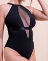 Scantilly by Curvy Kate Swerve NW Mesh Body - Black-thumb Nonwired mesh body with adjustable straps to fit EU E-L cups. S/36-38 - 2XL/52-54 ST040744-BLK