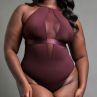 Scantilly by Curvy Kate Swerve NW Mesh Body - Mulberry Purple-thumb Nonwired mesh body with adjustable straps to fit EU E-L cups. S/36-38 - 2XL/52-54 ST040711-MLP