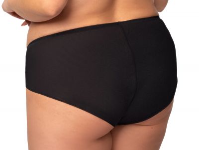 Nessa Tatuaz Brief Black & Copper Brief with normal high waist. 40-52 NO2-BC