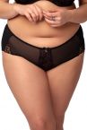 Nessa Tatuaz Brief Black & Copper-thumb Brief with normal high waist. 40-52 NO2-BC