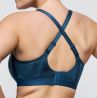 PrimaDonna The Game UW Sports Bra - Deep Blue Sea-thumb Underwired sports bra with racerback option. 70-95, D-H 6000510-DPS