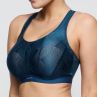 PrimaDonna The Game UW Sports Bra - Deep Blue Sea-thumb Underwired sports bra with racerback option. 70-95, D-H 6000510-DPS