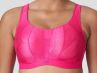 PrimaDonna The Game UW Sports Bra Electric Pink-thumb Underwired sports bra with racerback option 70-95, D-H 6000510-ELP
