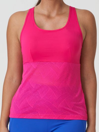 PrimaDonna The Game Tank Top Electric Pink - myynnissä vain suomeen!   6000581-ELP