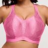 PrimaDonna The Game UW Non-Padded Sports Bra Orchid Pink-thumb Underwired sports bra with racerback option. 70-95, D-H 6000510-OHP