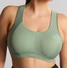 Panache Sport 9443 Thrive UW Non-Padded Sports Bra - Pale Green-thumb Underwired, non-padded sports bra with racerback option. 75-105, E-O SCU-9443-PAN