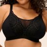 Elomi Tiernie Non-Wired Bralette - Black-thumb Non-wired, non-padded soft mesh and lace bralette. 70-100, E/F - M/N EL303317-BLK