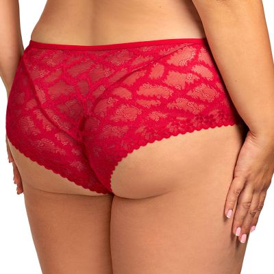 Nessa Tiffany Midi Briefs - Lipstick Red  L/40-42 - 5XL/50-52 TIF-NO1-RED