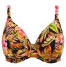 Elomi Tiger Valley UW Plunge Bikini Bra Black-thumb Underwired plunge bikini bra. 75-100, F-M ES802302-BLK