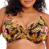Elomi Tiger Valley UW Plunge Bikini Bra Black-thumb Underwired plunge bikini bra. 75-100, F-M ES802302-BLK