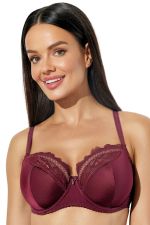 Tremble UW Semi Soft Bra - Merlot