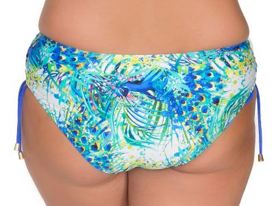  Tropical Vibes Bikini Brief Blue Bird  38-52 AN-235-FRPB