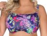 Akcent Tropical Vibes Soft Bikini Top Purple Leaves-thumb  65-95, D-L AN-239-BBM