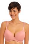 Freya Undetected UW Moulded Demi T-shirt Bra Ash Rose-thumb Underwired, padded t-shirt bra with smooth, moulded cups and convertible straps. 60-85, D-L AA401708-ASE