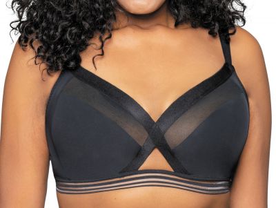 Curvy Kate Unwind Bralette Black Wireless bralette bra 65-90 E/F - M/N CK-011110-BLK